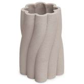 Copo Porta Objetos em Polirresina 3D Cinza 12,5cm